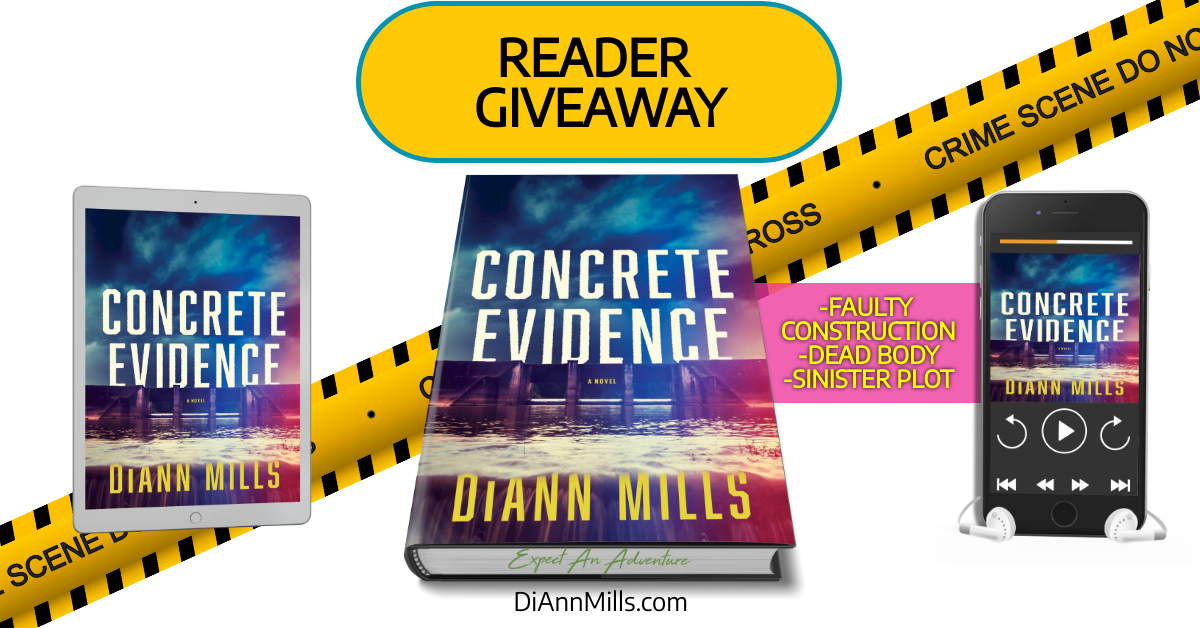 Featured image for “Reader Giveaway Celebrating Release of CONCRETE EVIDENCE”