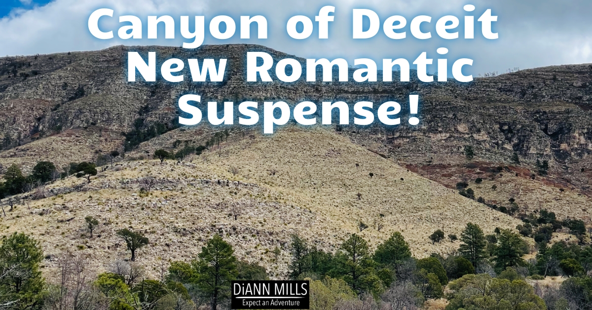 Featured image for “CANYON OF DECEIT – New Romantic Suspense!”