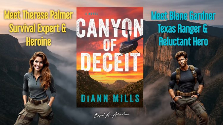 Meet Therese Palmer-Survival Expert & Heroine & Blane Gardner-Texas Ranger & Reluctant Hero